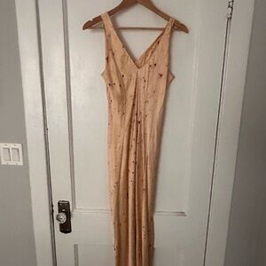 Elegant Silk Dress Hand-dyed by Laila Textiles